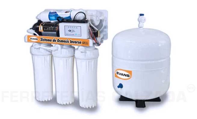 EVARO-100G-B01 - Purificador De Agua Con Osmosis Evans RO-100G-B01 - Sin Clasificar
