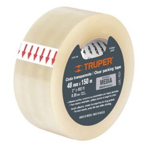 H051004 - Cinta Transparente 48MM X 40MT Truper 12551 - TRUPER