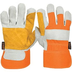 H052048 - Guantes De Carnaza Premium Y Loneta Unitalla Truper 14246 - TRUPER