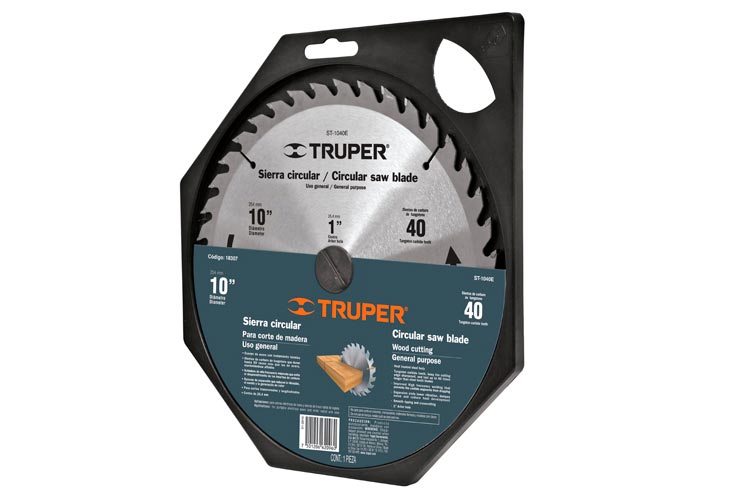 H208652 - Disco Para Sierra Circular Para Madera De 10 Truper 18305 - TRUPER