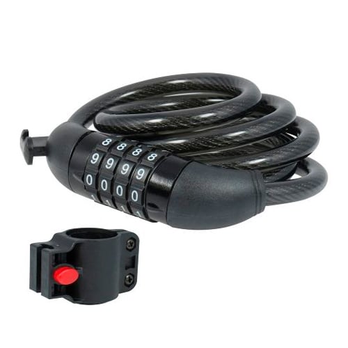 HC104181 - Candado De Cable Con Combinaci_x0093_N 0 8X100Cm Lock 14Cn - LOCK