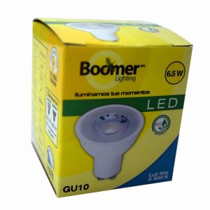 HC106343 - Foco Led 6.5W Luz Dia Gu10 6500K Boomer