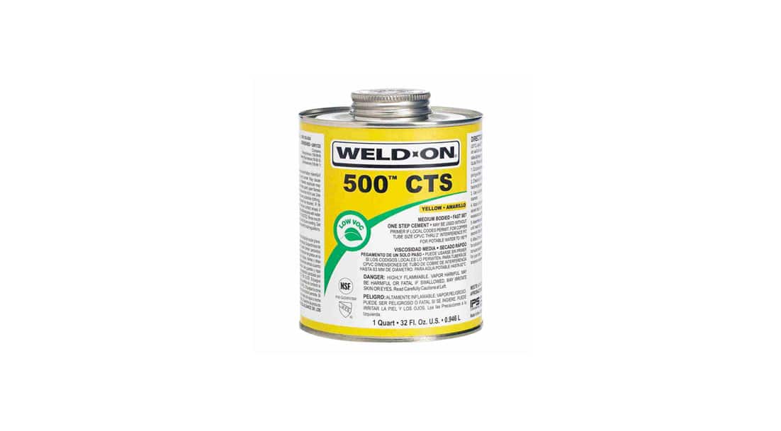 HC106572 - Cemento Para CPVC Daw-010 8OZ Weld-On 500 Amarillo - WELD ON