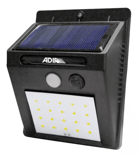 HC126417 - Reflector Led 5W 6500K Solar Con Sensor De Movimiento 10451 - ADIR