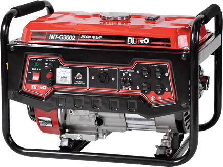 HC128668 - Nitro generador a gasolina 2800w 6.5hp 120/240v mod.  nit-g3002 - NITRO