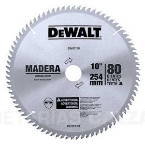 HC17363 - Disco Para Sierra Disco Para Sierra 10 Dewalt Dw0313010 Dewalt Dw03130