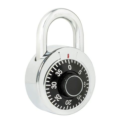 HC57010 - Candado De Combinacion Gancho Corto 50MM Negro Lock L26S50NGB - LOCK