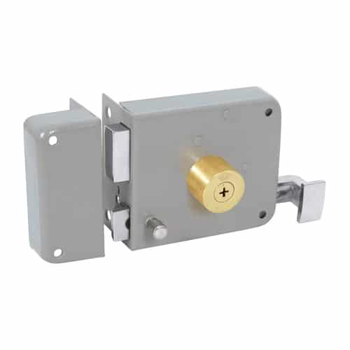 HC58925 - Cerradura De Sobreponer Funcion Izquierda Con Llave Tetra En Caja Lock L7720LGS - LOCK