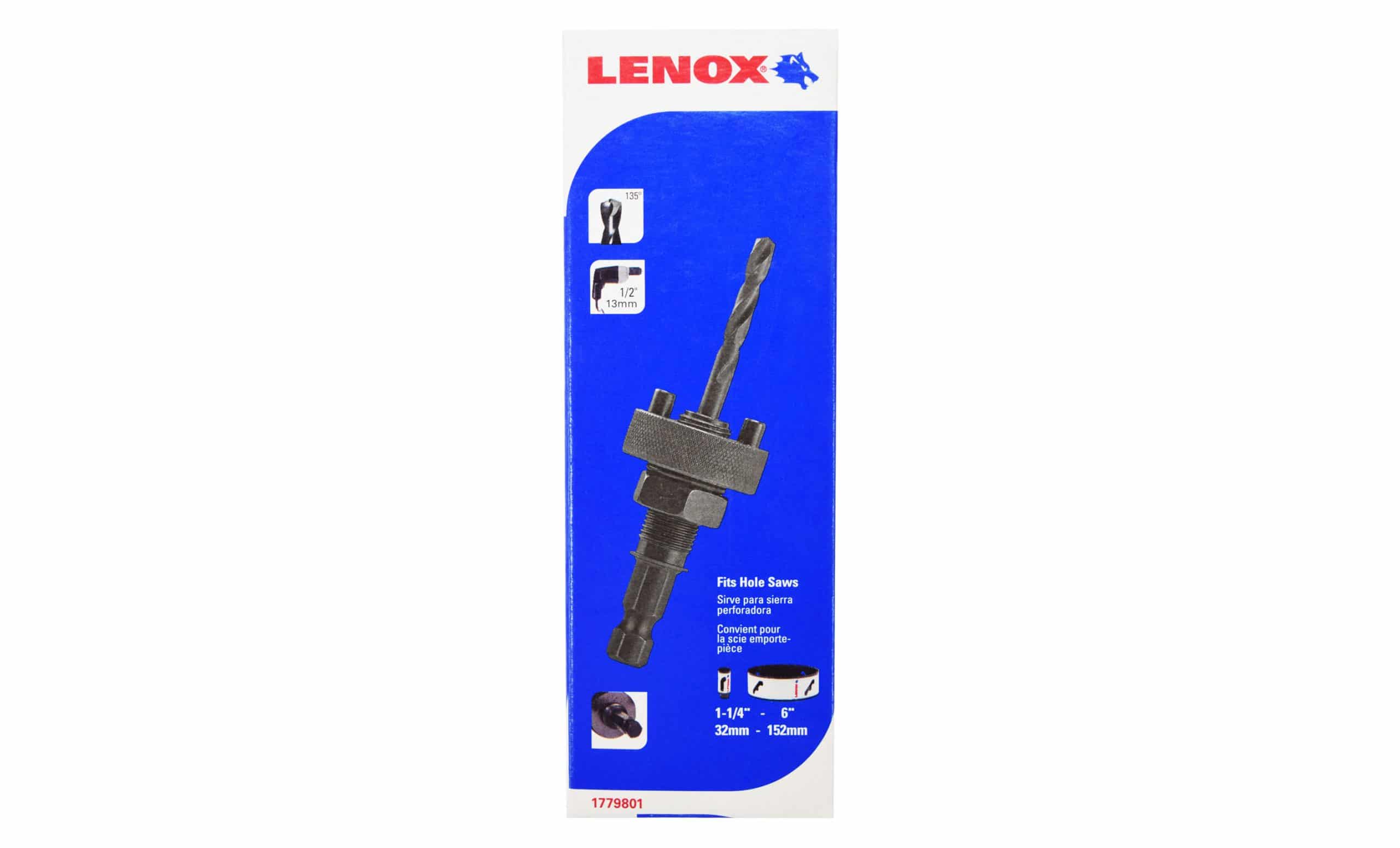 HC61862 - Arbol Adaptador 2L Para Broquero 1/2 Lenox 30002 - LENOX