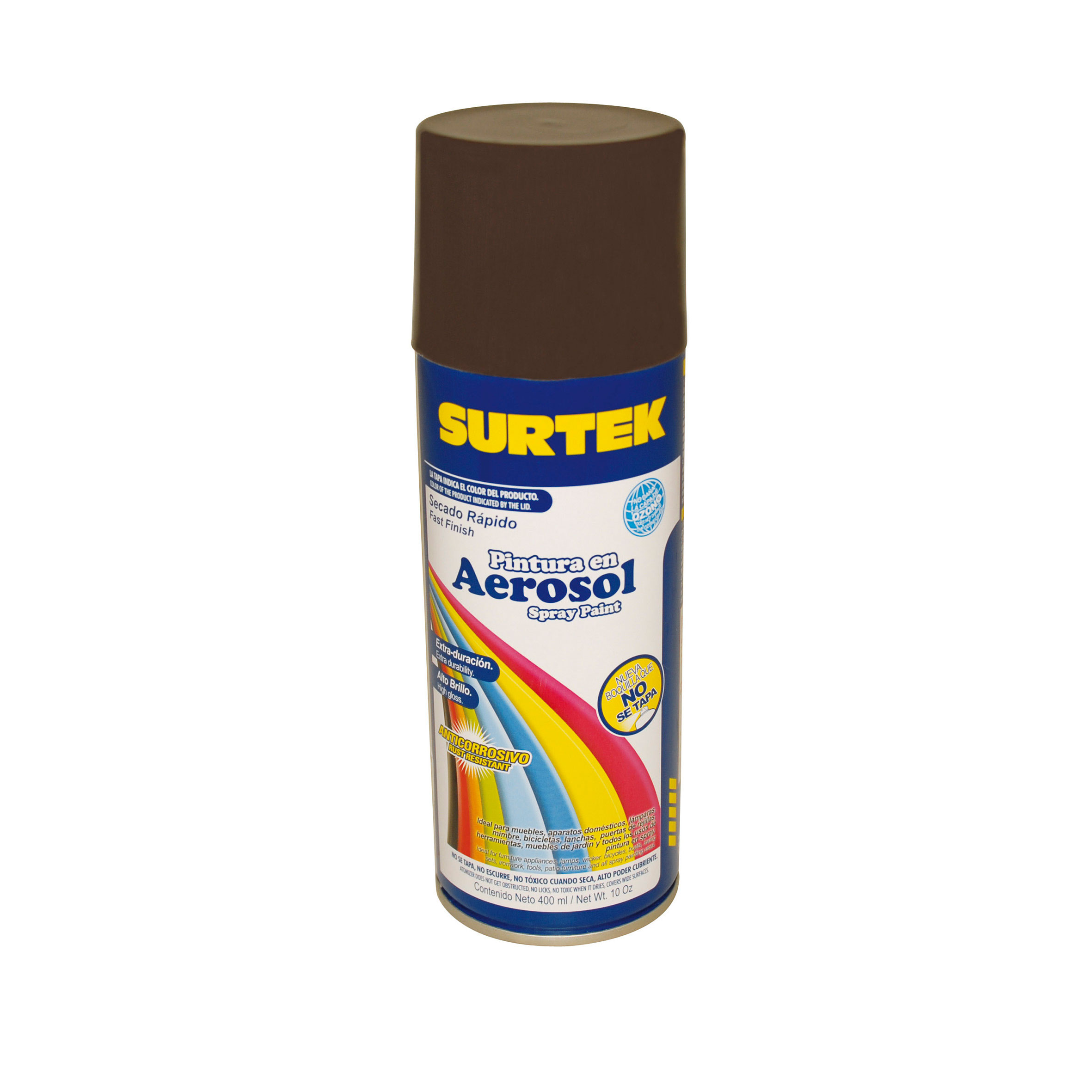 HC62117 - Pintura En Aerosol Cafã Tabaco 400ML Surtek 139810