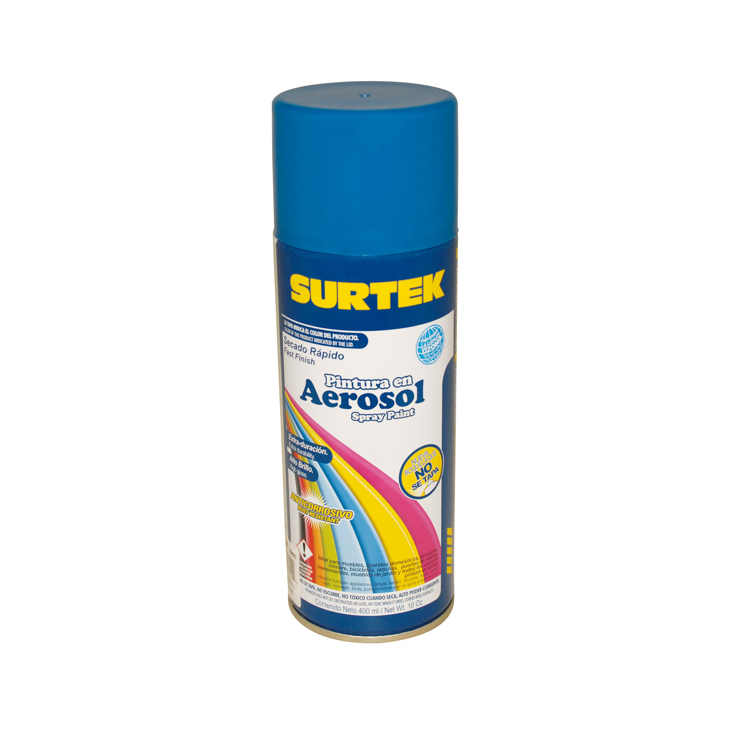 HC62122 - Pintura En Aerosol Azul Metalico 400ML Surtek 139822