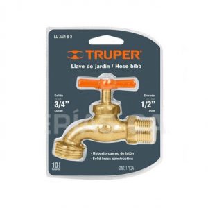 HC63790 - Llave Manguera Laton 1/2 Truper 13147