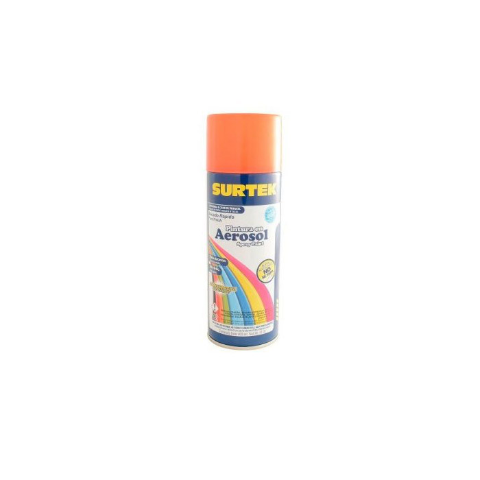 HC63978 - Pintura En Aerosol Naranja Fluorescente 400ML Surtek 139832