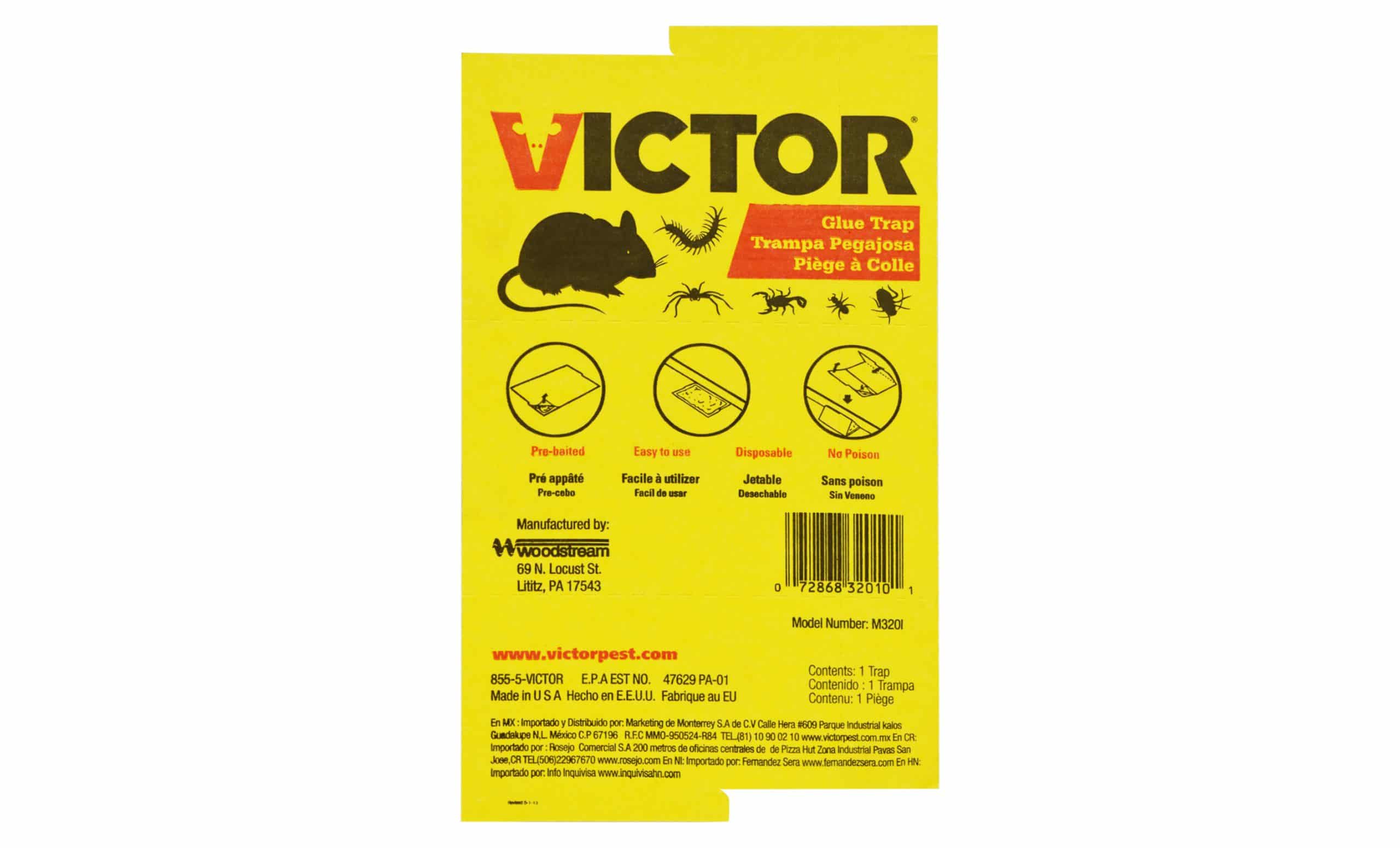 HC67724 - Trampa De Pegamento Para Ratones E Insectos Victor 320I - VICTOR