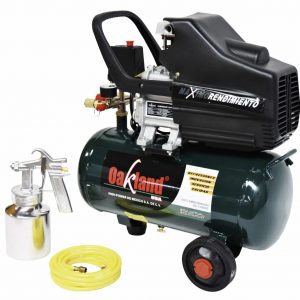 HC77821 - Compresor Oakland CA-2525 De 25L 2.5 HP Con Pistola Y Manguera