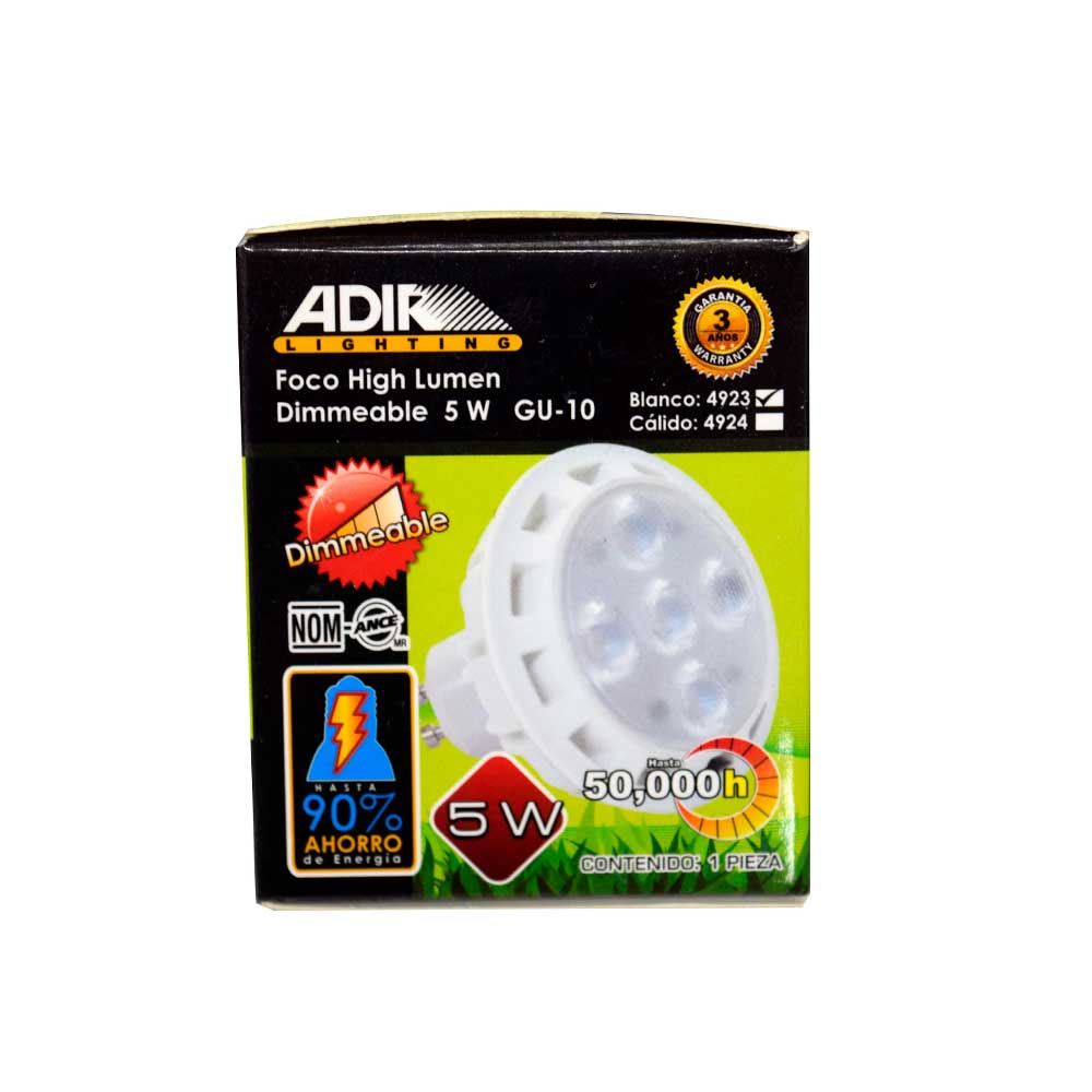HC95531 - Foco Highlumen DiMMeable 5W Adir AD-4923 - ADIR