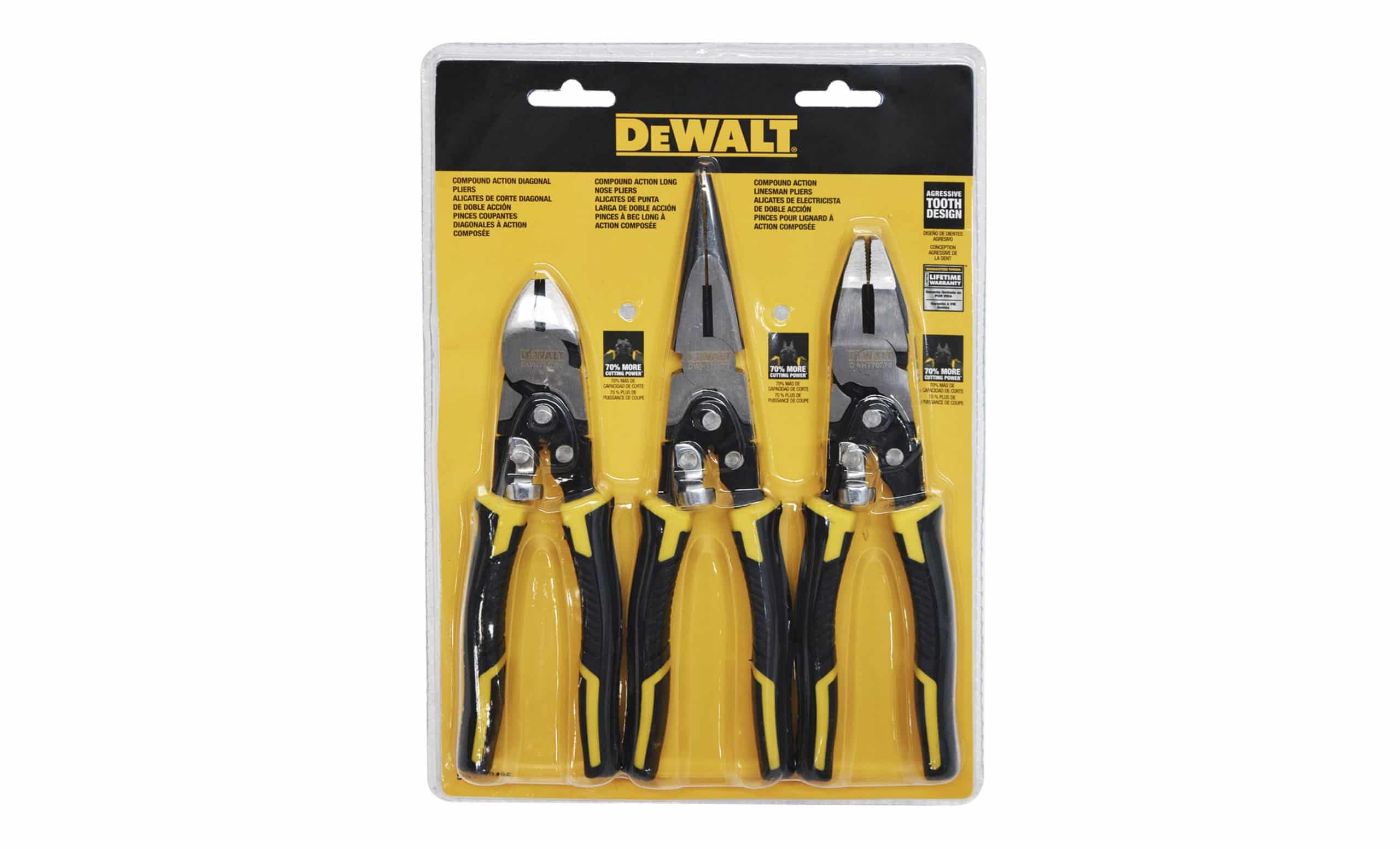 HC95790 - Juego De Pinzas Dewalt DWHT70485