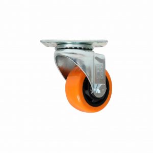 HC96015 - Rodaja de PVC naranja giratoria 2-1/2 Surtek RV6G