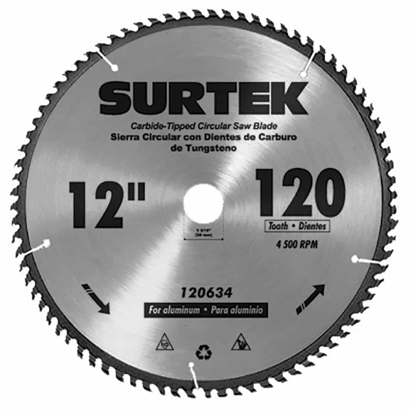 HC53742 - Disco Para Sierra Circular 12Dx60Dx30Mm Surtek - SURTEK