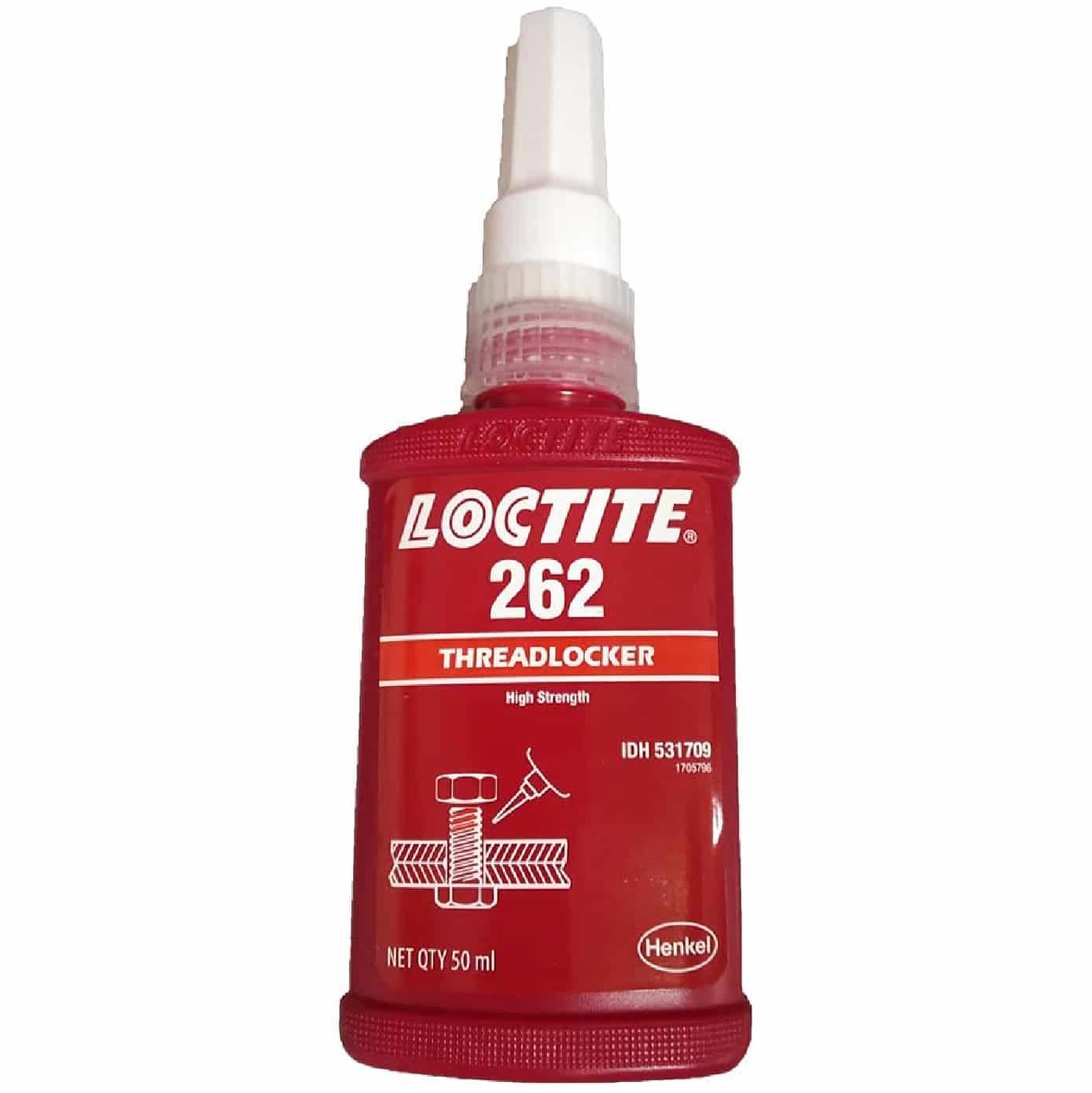 HC64637 - Fijador Para Birlos A Resist Rojo 50ML 262-31 Loctite - LOCTITE