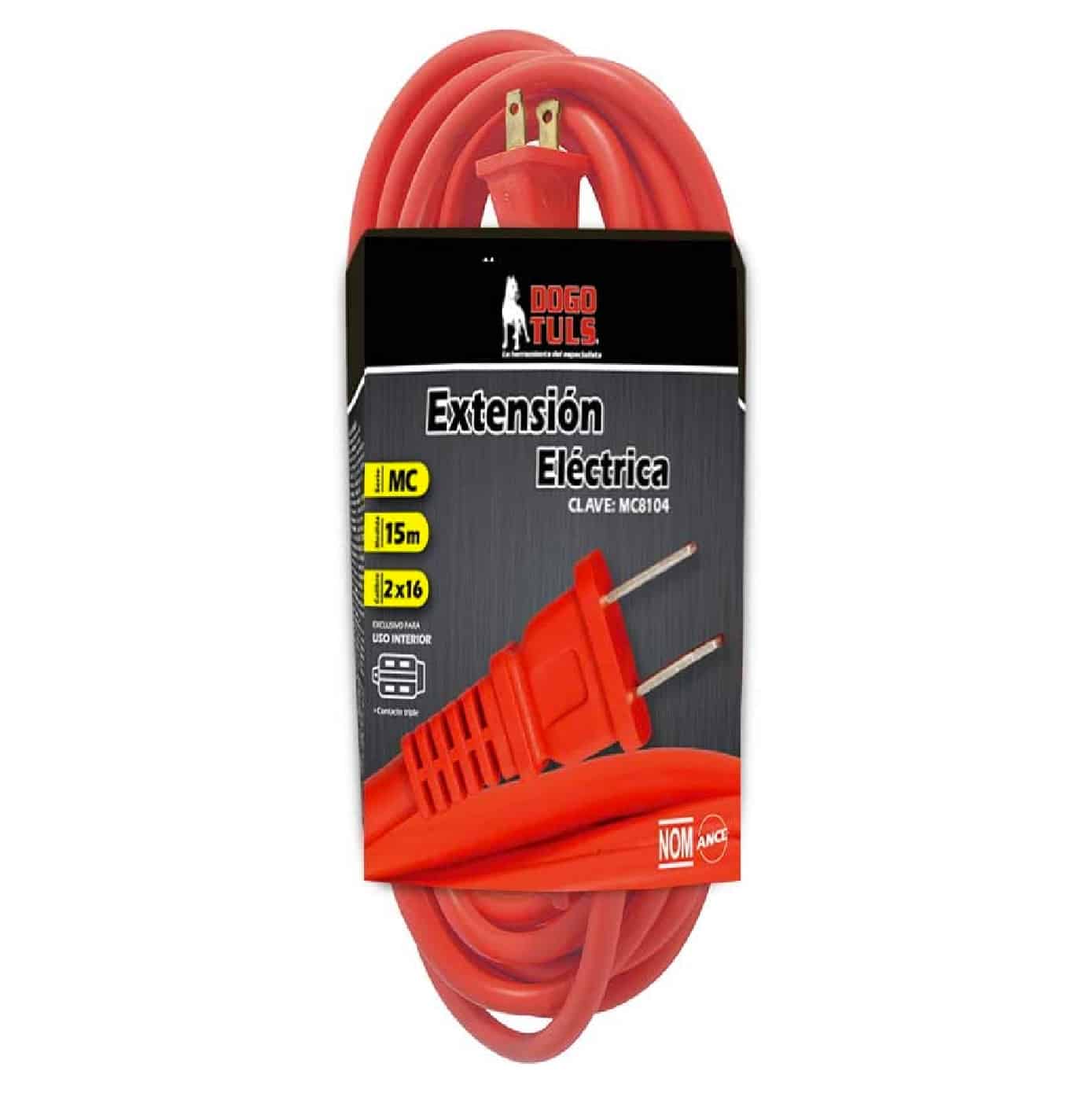 HC91610 - Extension Electrica 15 M - 2X16 AWG MC8104 - DOGOTULS