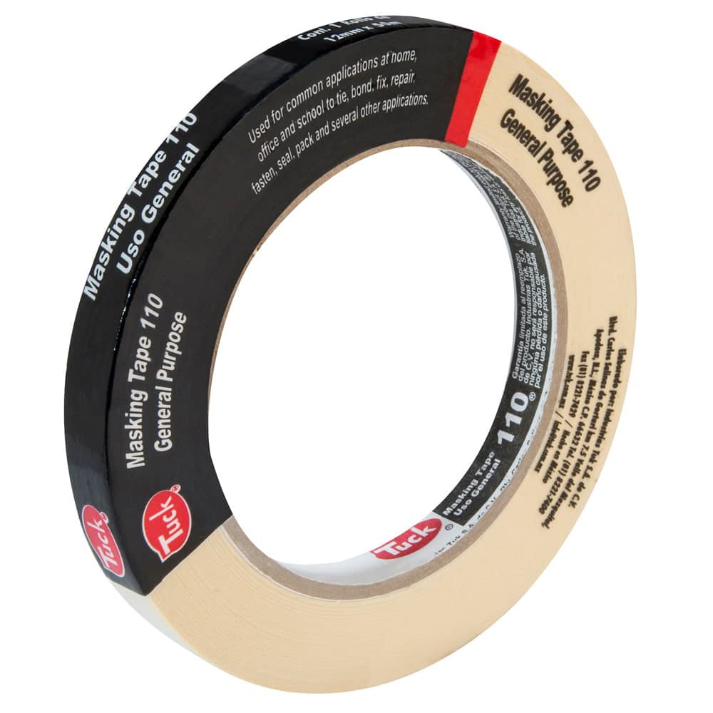 CM00019 - MASKING TAPE TUK 110 NEGRO 1/2.