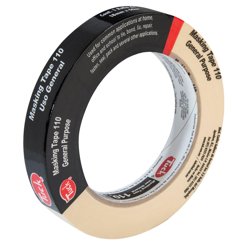 CM00027 - MASKING TAPE TUK 110 NEGRO 3/4.