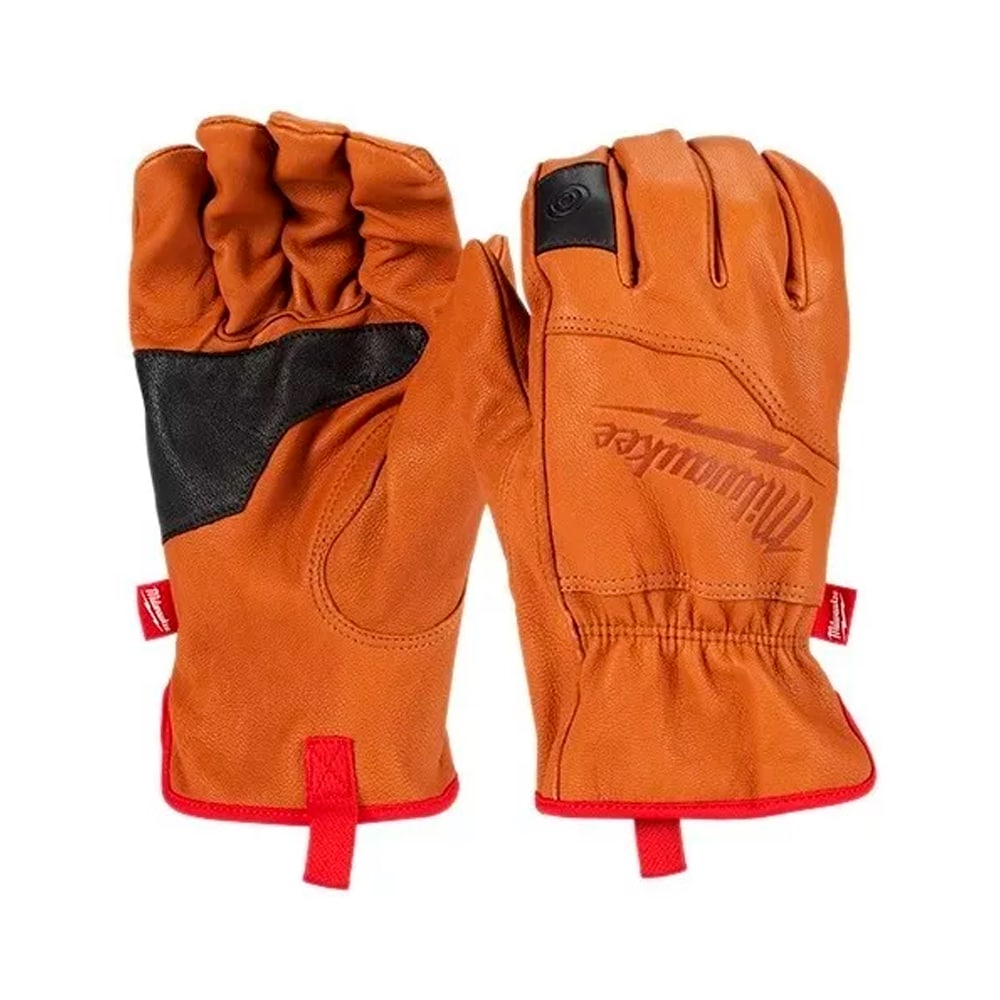 HC143970 - Guantes De Cuero De Cabra Medianos Milwaukee 48-73-0011 - MILWAUKEE