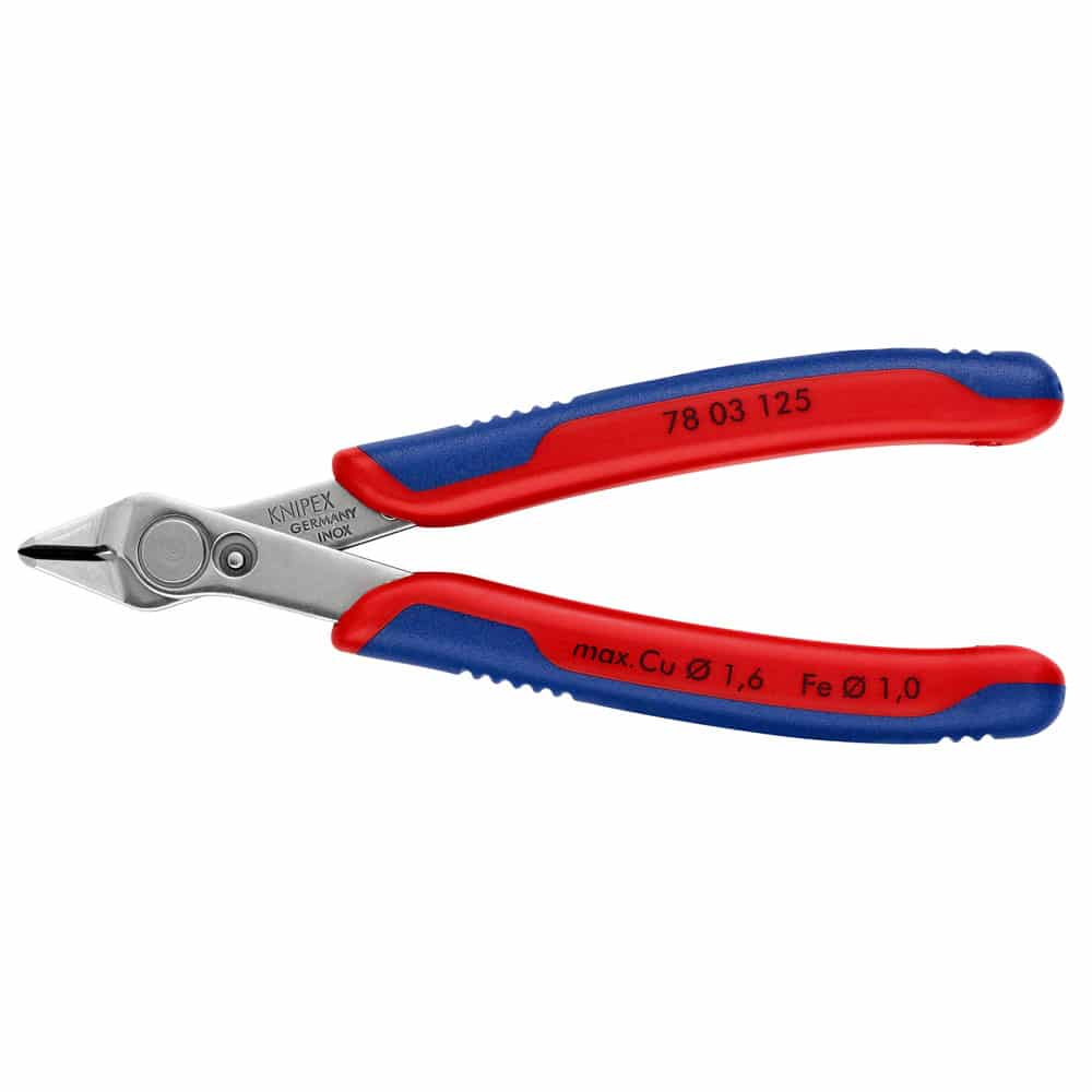 HC133605 - Pinza Corte Al Ras 5 Mango Bimaterial KNIPEX 7803125SB - KNIPEX