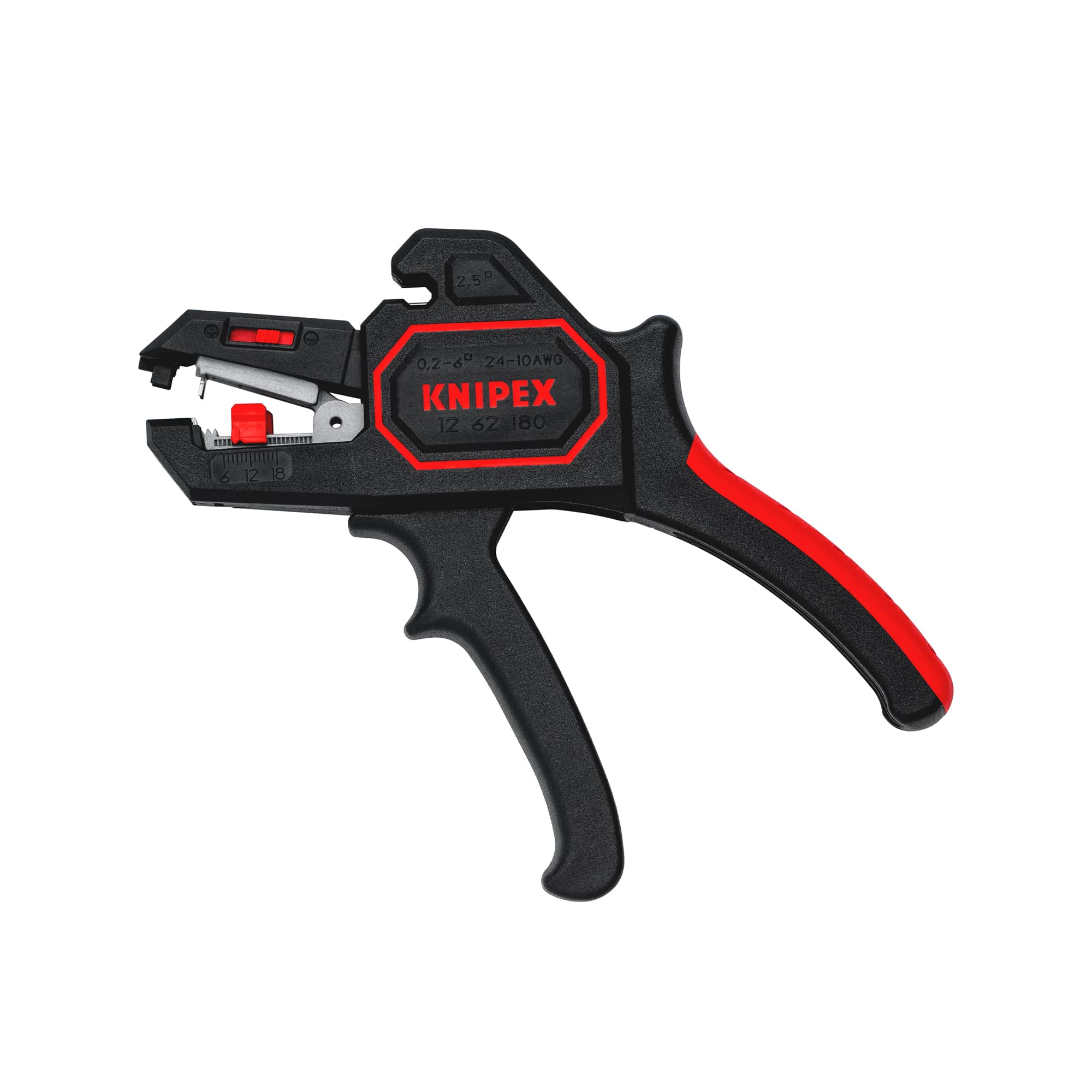 HC133617 - Pinza Pelacable Automatica Pistola 24-10Awg Knipex 12 62 180 - 4003773054573