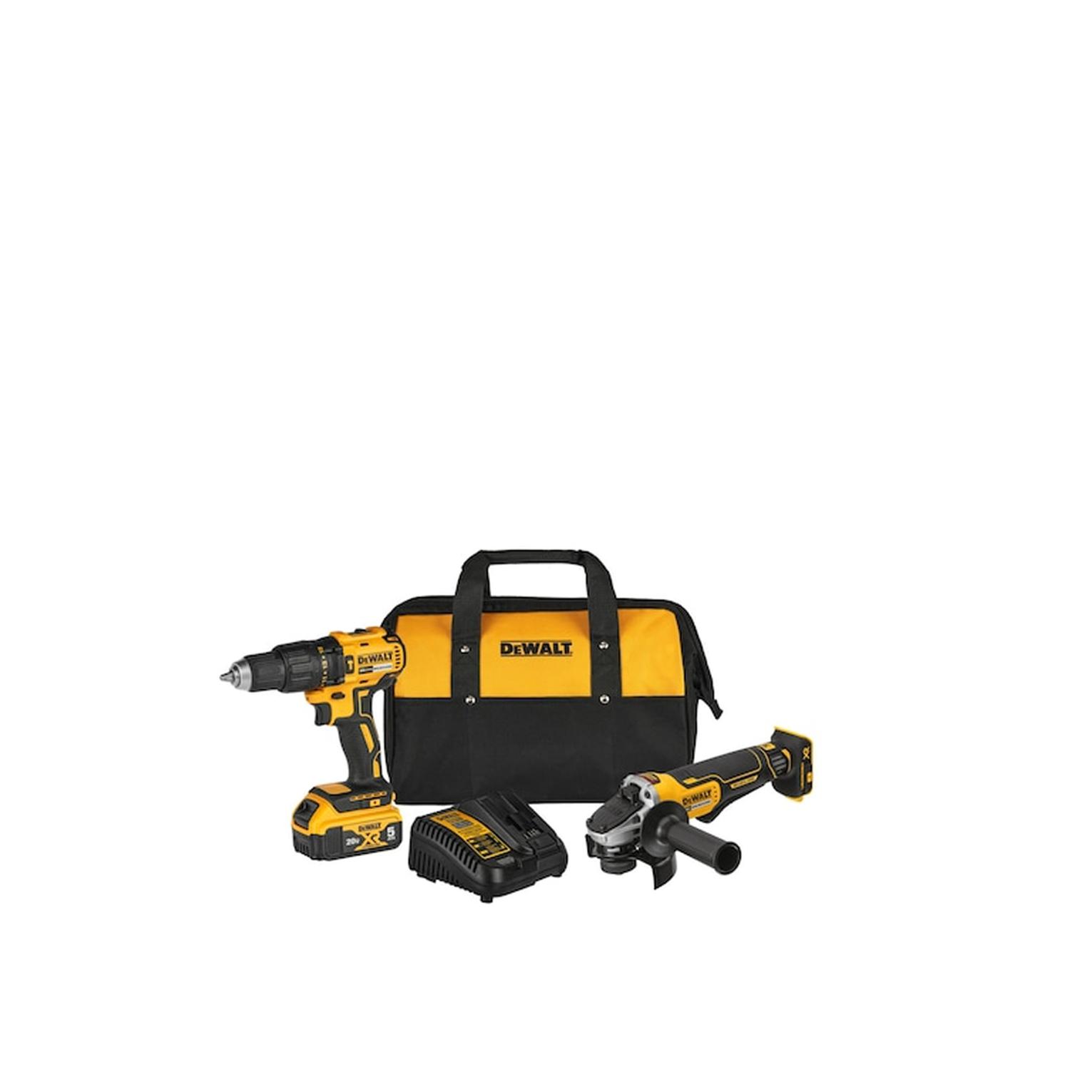 HC148773 - Combo Rotomartillo DCD7781 + Miniesmeriladora DCG413 20V DCK248P1-B3 Dewalt