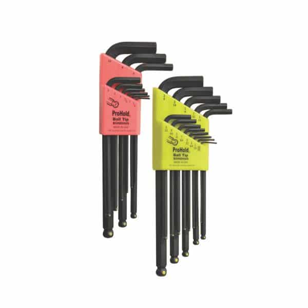 HC04553 - Juego 22 Llaves Hexagonales Pro Hold Mm/Std 20499 Doble Rack Bondhus