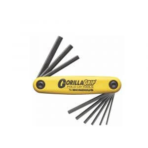 HC134201 - Llave Hexagonal Punta de Bola.Juego Navaj Std9 Piezas .050-3/16 12591 Bondhus