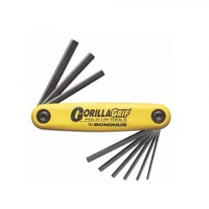 HC80289 - Llave Hexagonal Punta de Bola 9 Piezas 5/64-1/4 12589 Bondhus